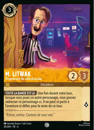Mr. Litwak - Arcade Owner