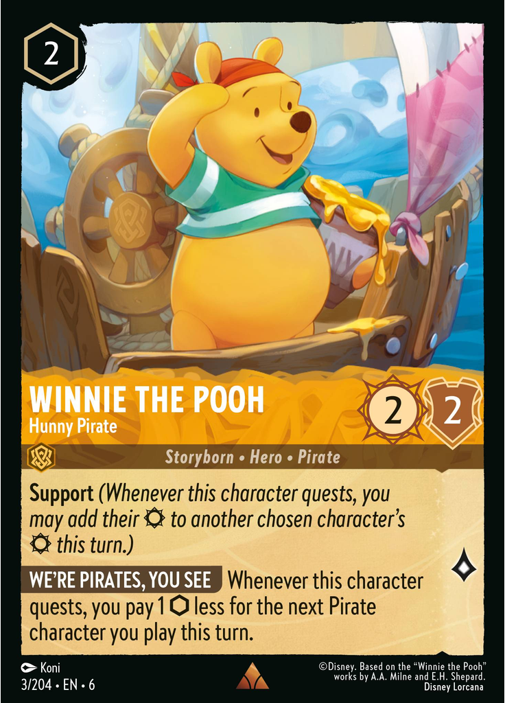Winnie the Pooh - Hunny Pirate (Foil)