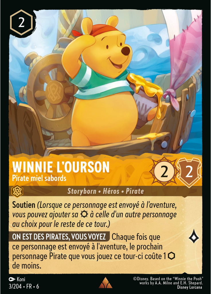 Winnie the Pooh - Hunny Pirate (Foil)
