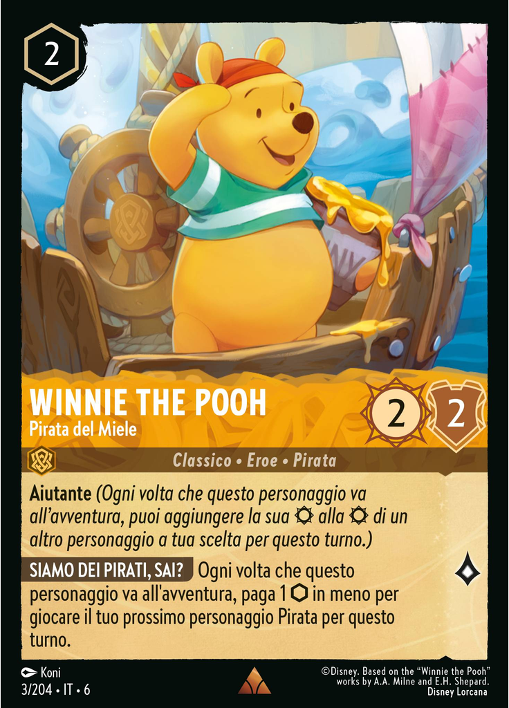 Winnie the Pooh - Hunny Pirate (Foil)