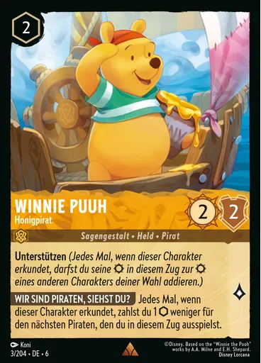 Winnie the Pooh - Hunny Pirate