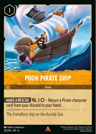 Pooh Pirate Ship