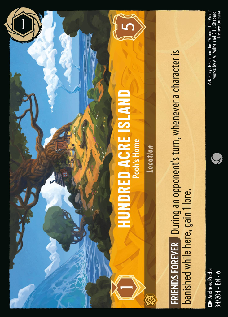 Hundred Acre Island - Pooh's Home (Foil)