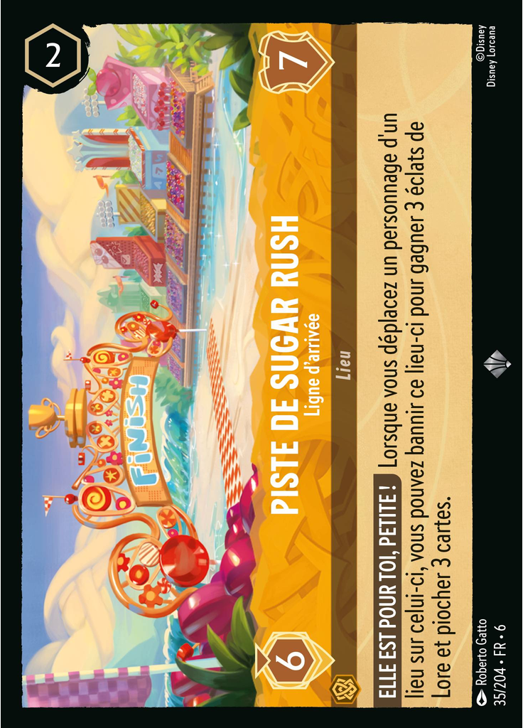 Sugar Rush Speedway - Finish Line (Foil)
