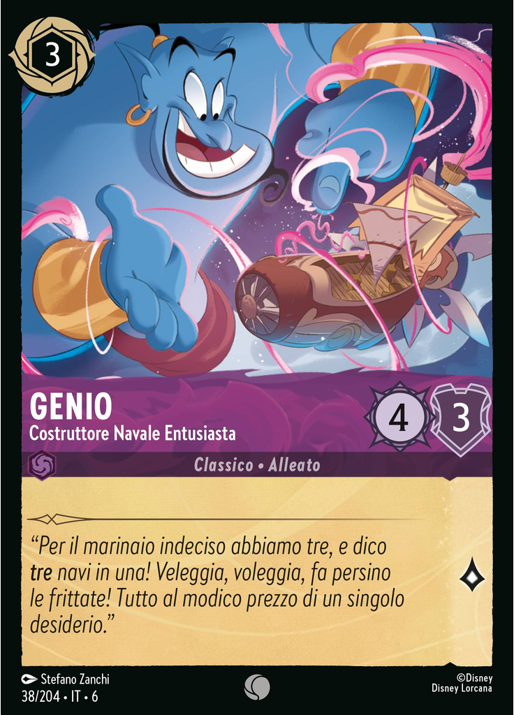 Genie - Excited Shipbuilder (Foil)