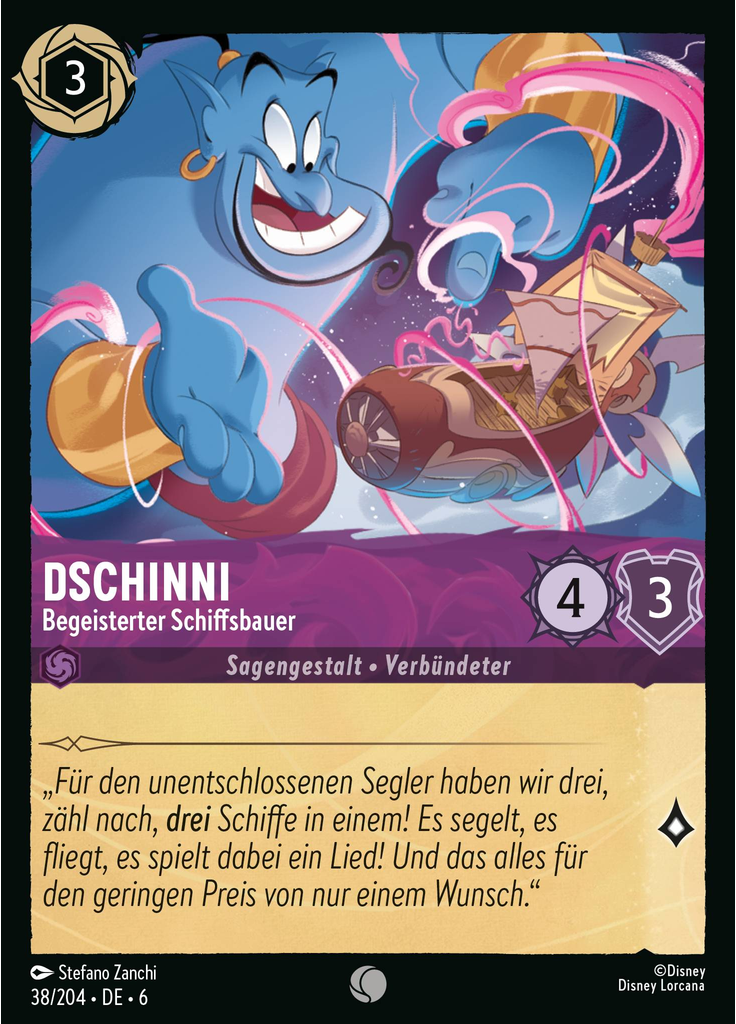 Genie - Excited Shipbuilder