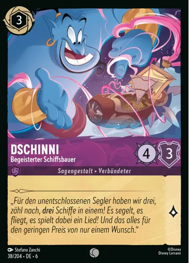 Genie - Excited Shipbuilder