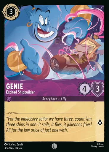 Genie - Excited Shipbuilder