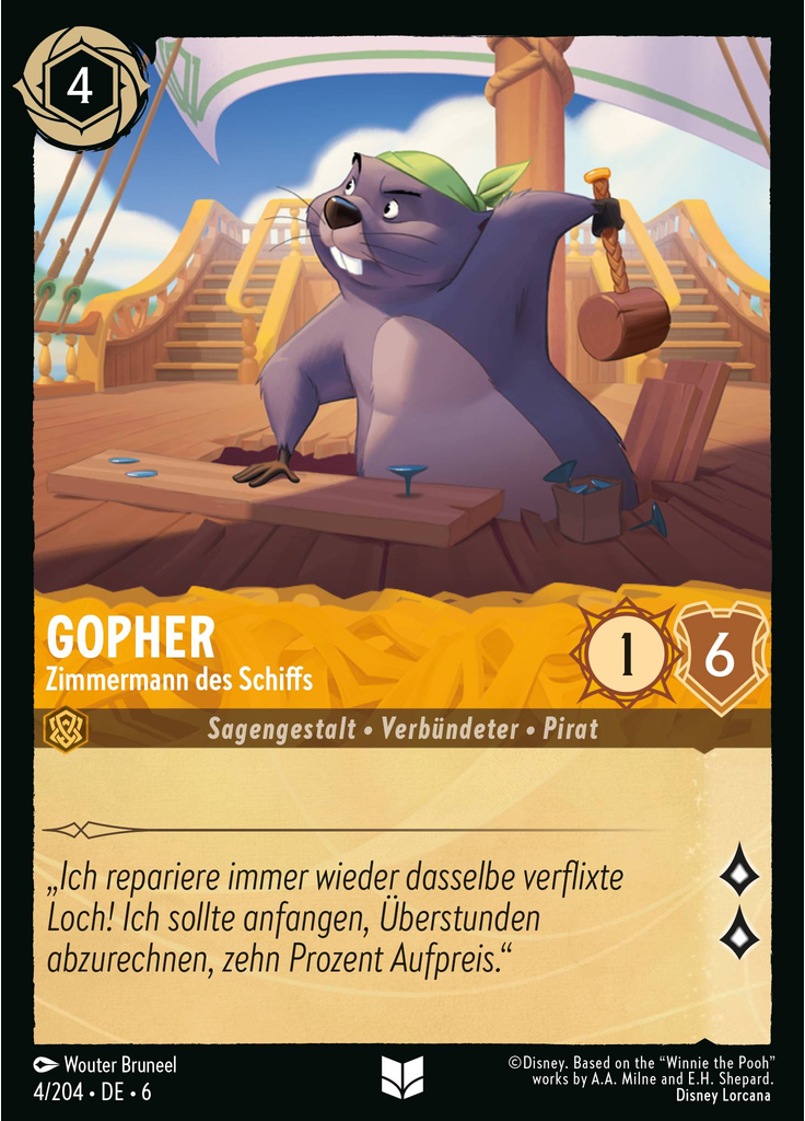 Gopher - Ship's Carpenter