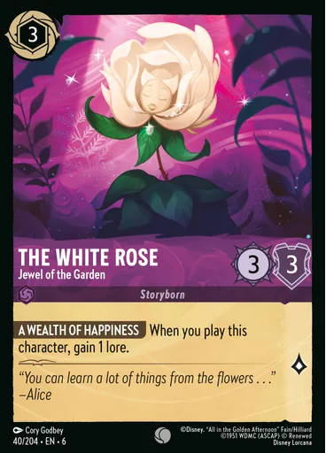 The White Rose - Jewel of the Garden