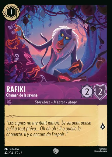 Rafiki - Shaman of the Savanna
