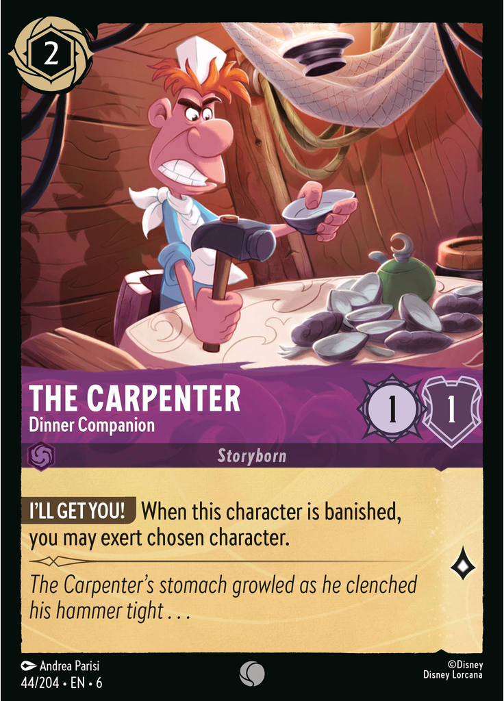 The Carpenter - Dinner Companion (Foil)