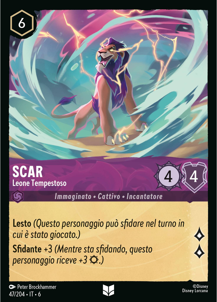 Scar - Tempestuous Lion (Foil)