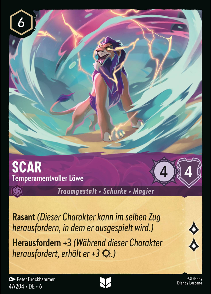 Scar - Tempestuous Lion