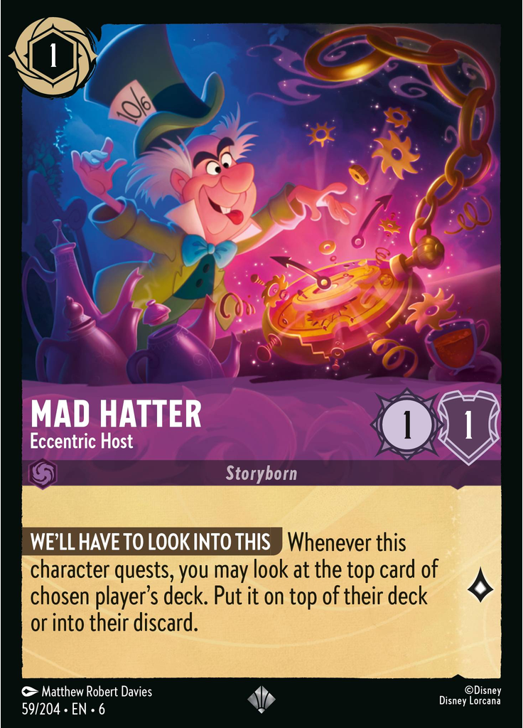 Mad Hatter - Eccentric Host (Foil)