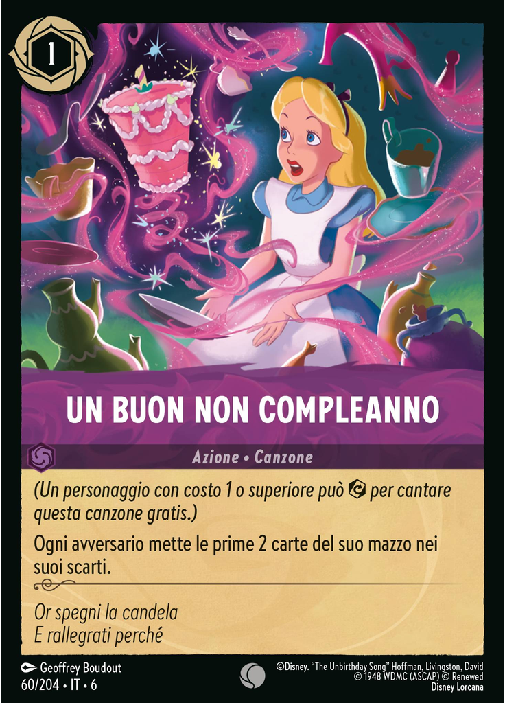 A Very Merry Unbirthday (Foil)