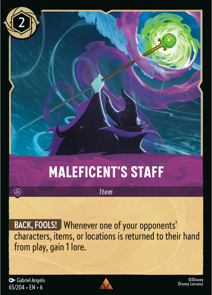 Maleficent's Staff (Foil)
