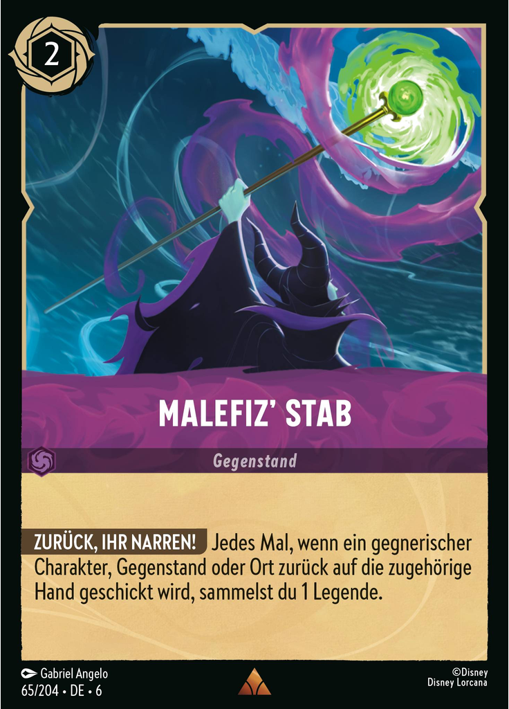 Maleficent's Staff