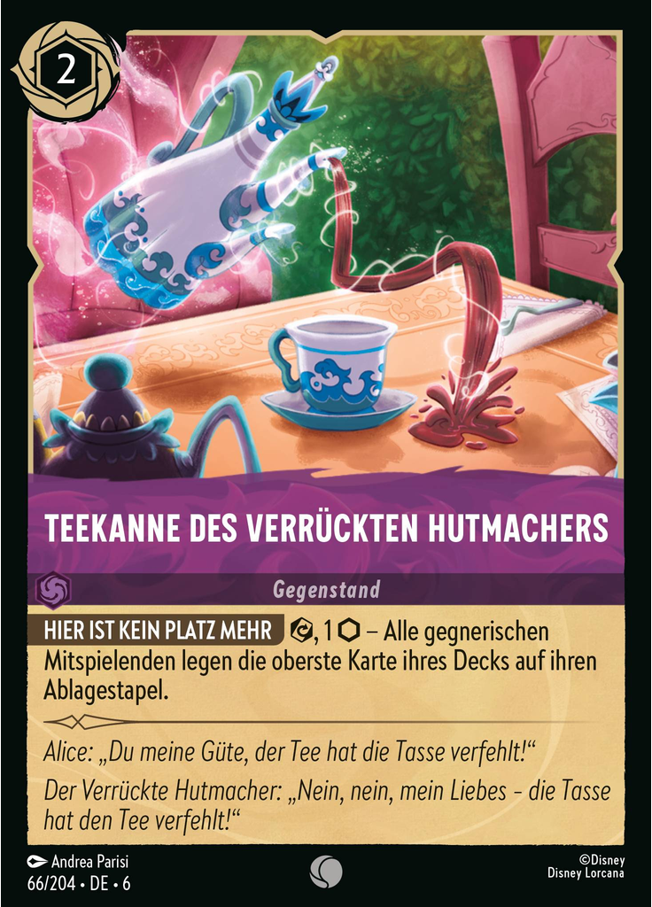 Mad Hatter's Teapot (Foil)