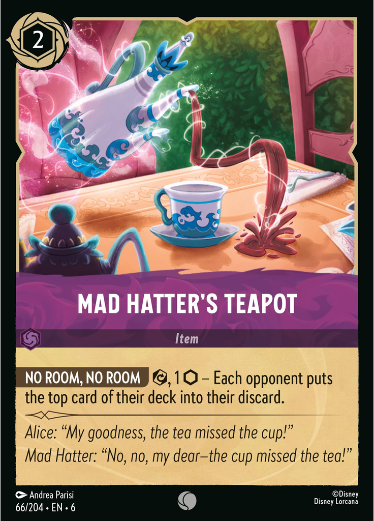 Mad Hatter's Teapot (Foil)