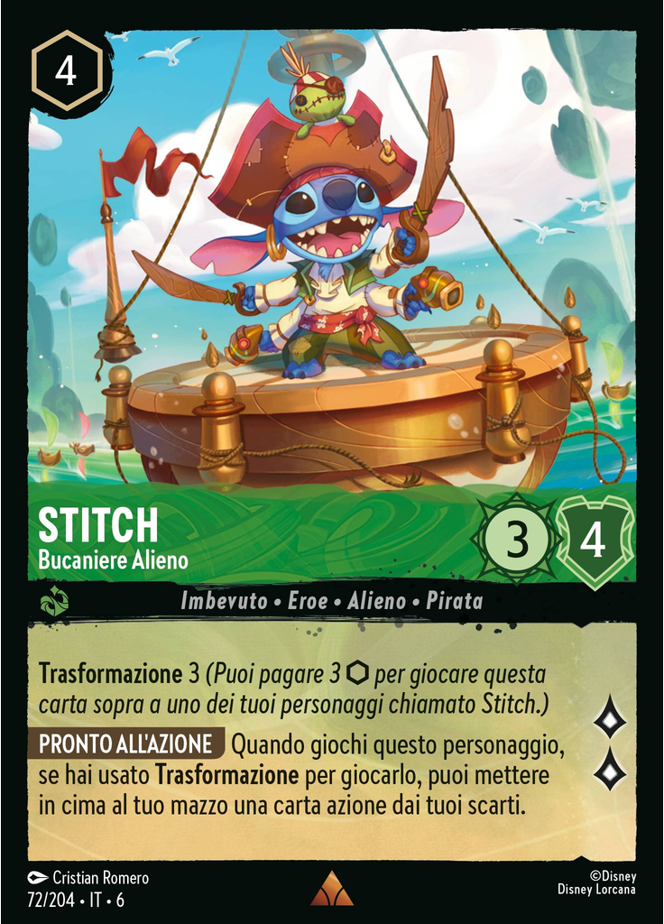 Stitch - Alien Buccaneer (Foil)