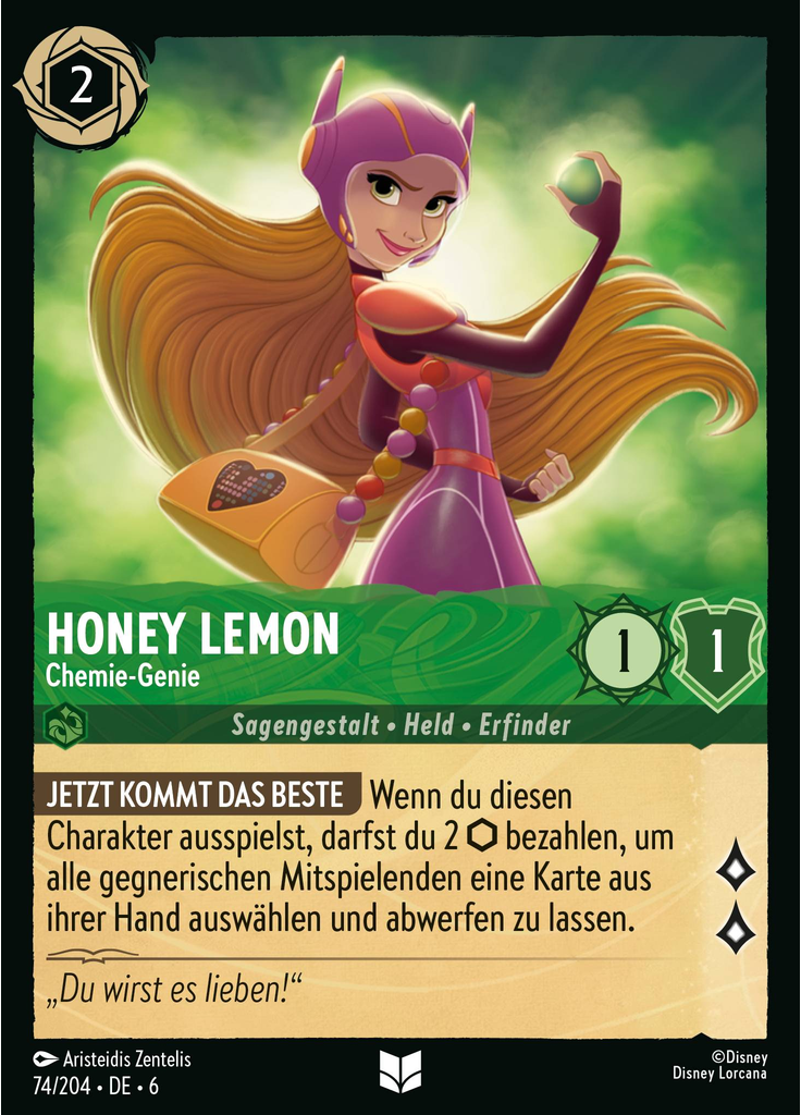 Honey Lemon - Chemical Genius (Foil)