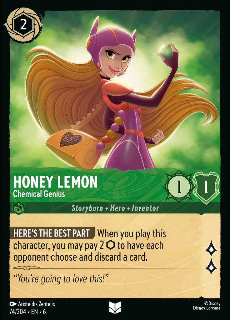 Honey Lemon - Chemical Genius (Foil)