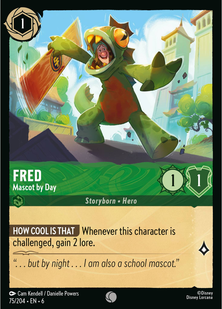 Fred - Mascot by Day