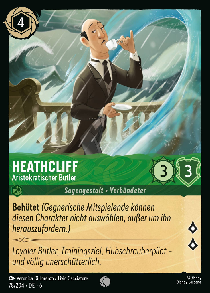 Heathcliff - Stoic Butler (Foil)