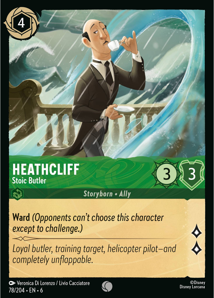 Heathcliff - Stoic Butler (Foil)