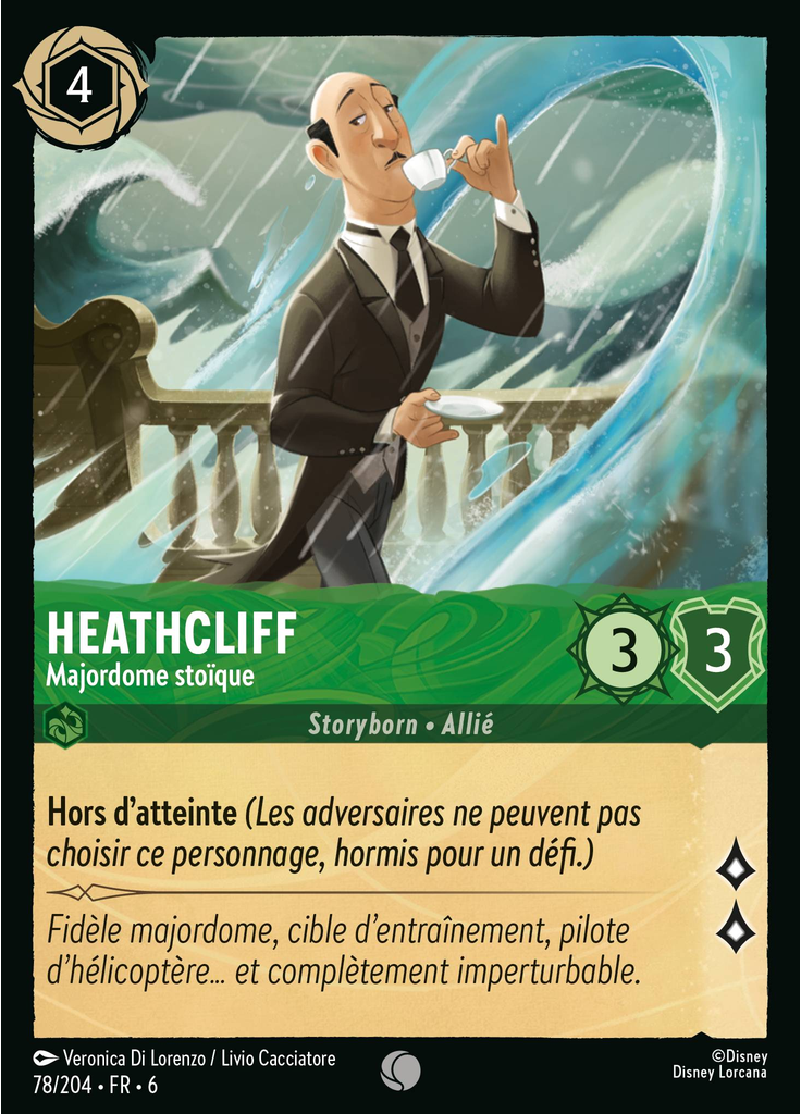 Heathcliff - Stoic Butler (Foil)