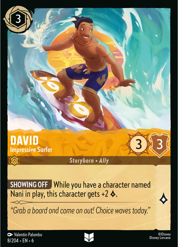 David - Impressive Surfer (Foil)