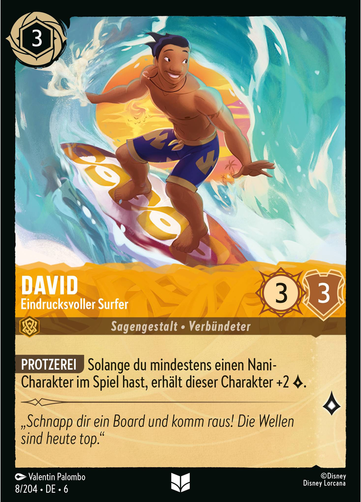 David - Impressive Surfer