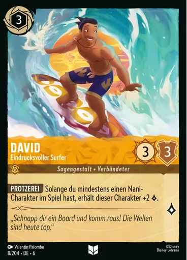 David - Impressive Surfer