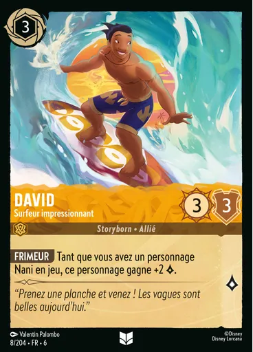 David - Impressive Surfer