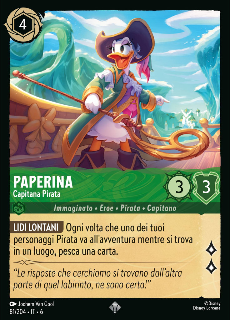 Daisy Duck - Pirate Captain