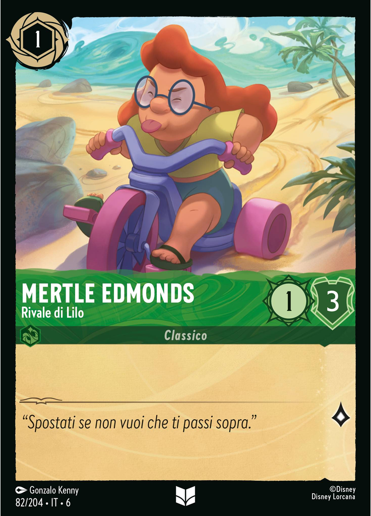 Mertle Edmonds - Lilo's Rival (Foil)