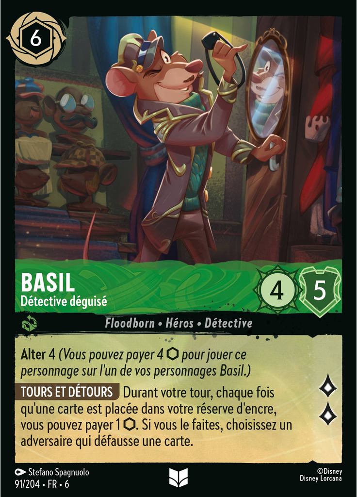 Basil - Disguised Detective (Foil)