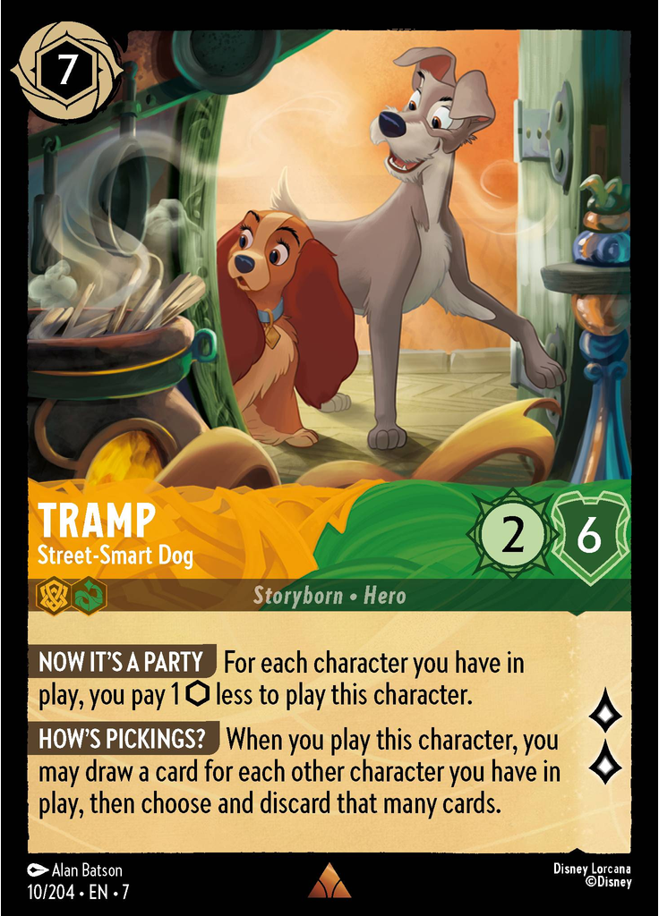 Tramp - Street‐Smart Dog (Foil)
