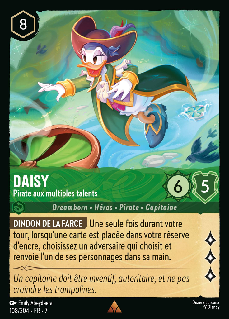 Daisy Duck - Multitalented Pirate (Foil)