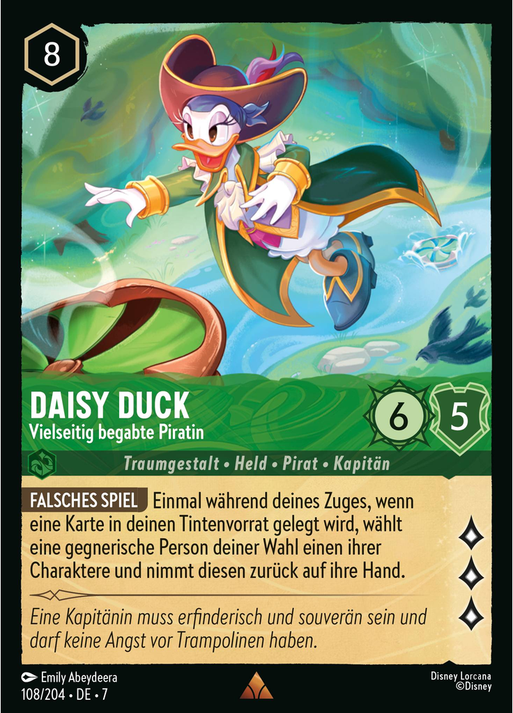 Daisy Duck - Multitalented Pirate