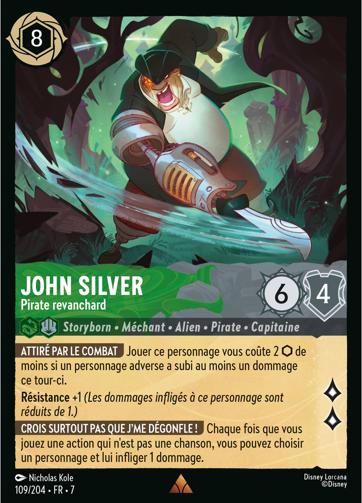 John Silver - Vengeful Pirate