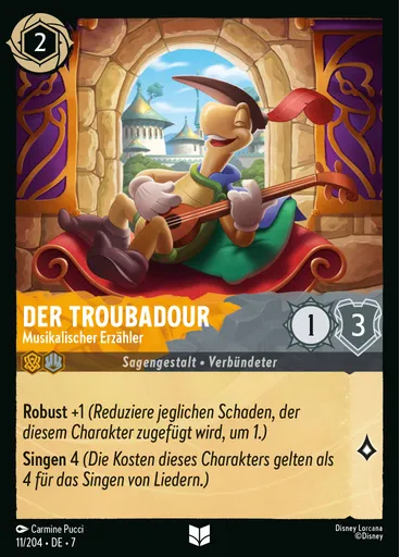 The Troubadour - Musical Narrator