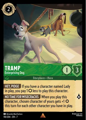 Tramp - Enterprising Dog