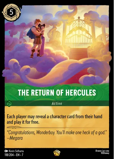 The Return of Hercules