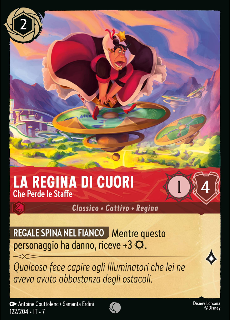 Queen of Hearts - Losing Her Temper (Foil)