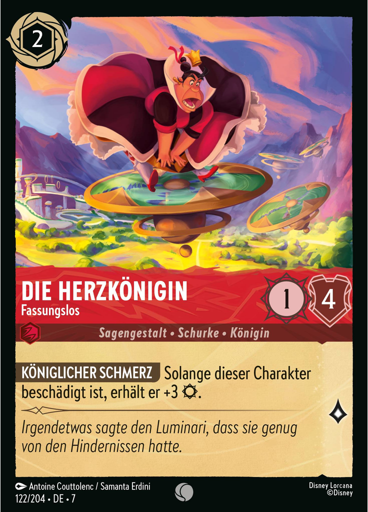 Queen of Hearts - Losing Her Temper