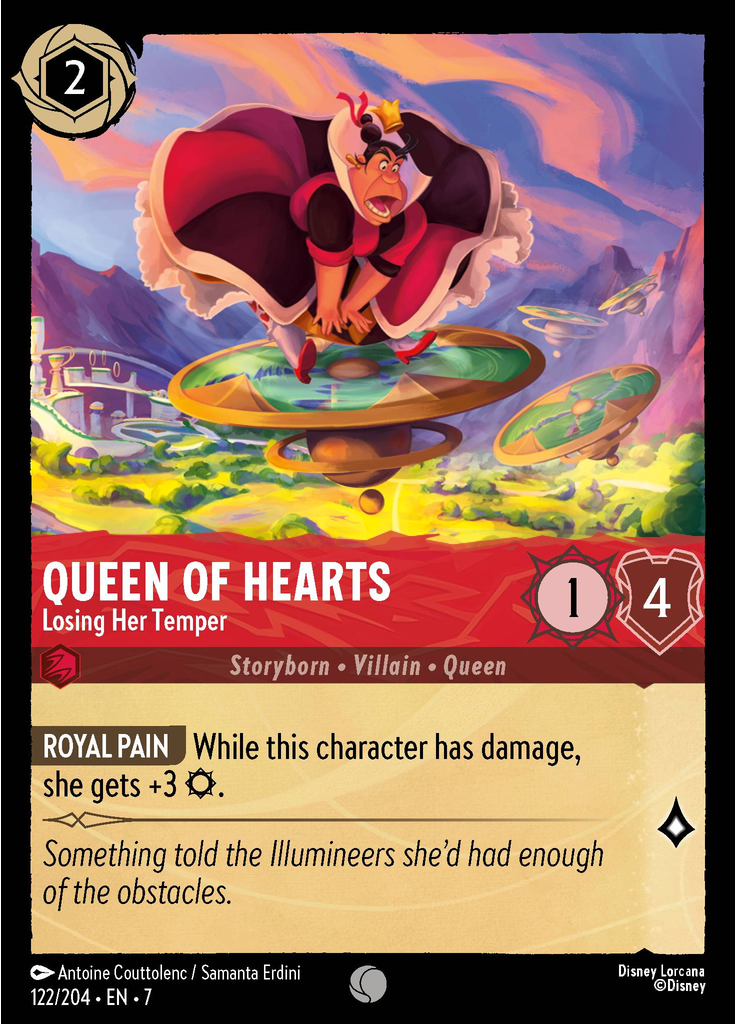 Queen of Hearts - Losing Her Temper