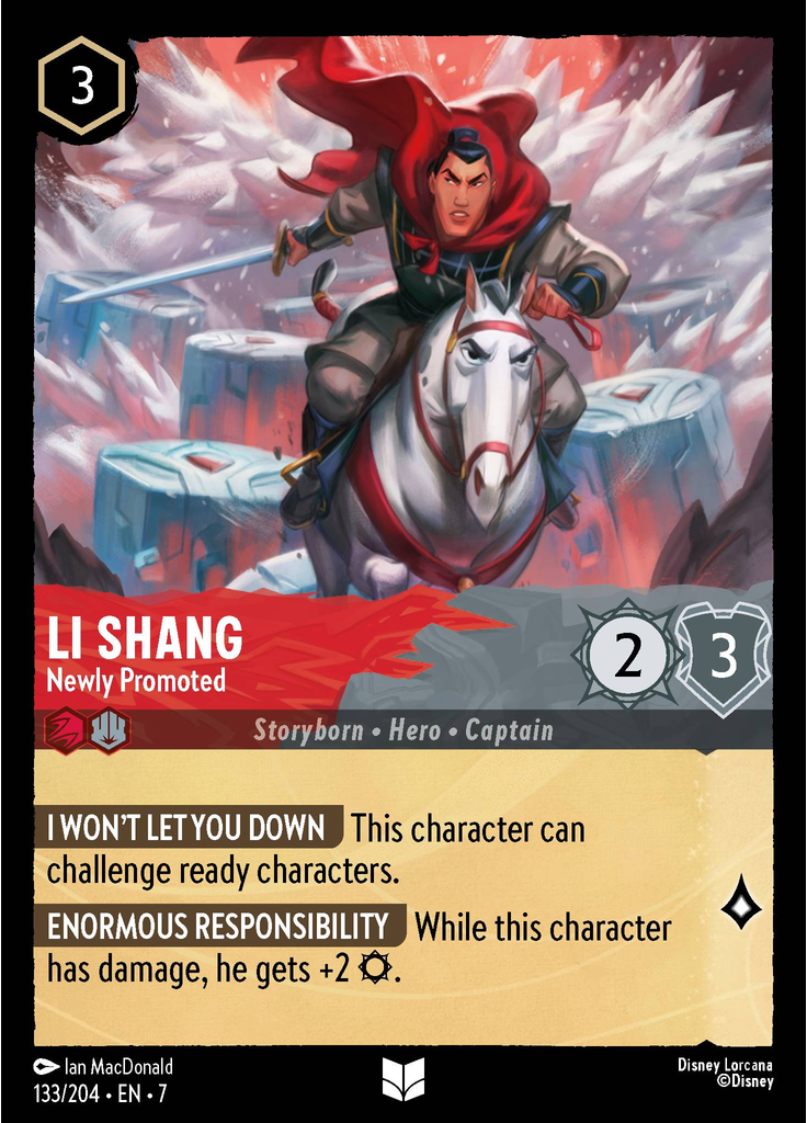 Li Shang - Newly Promoted (Foil)