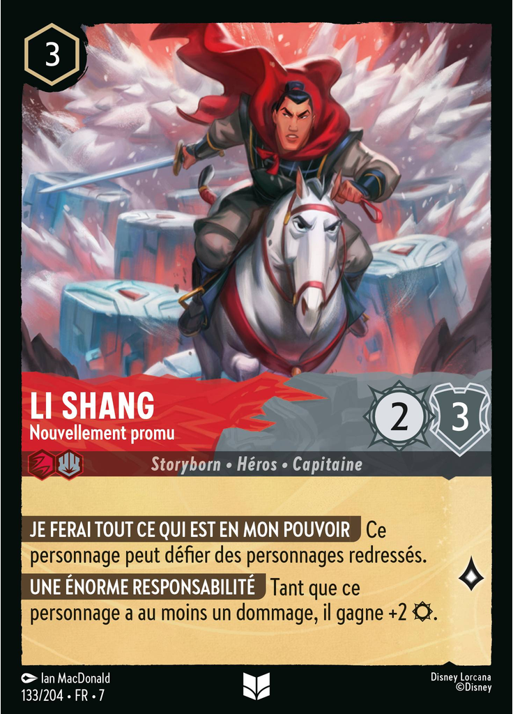 Li Shang - Newly Promoted